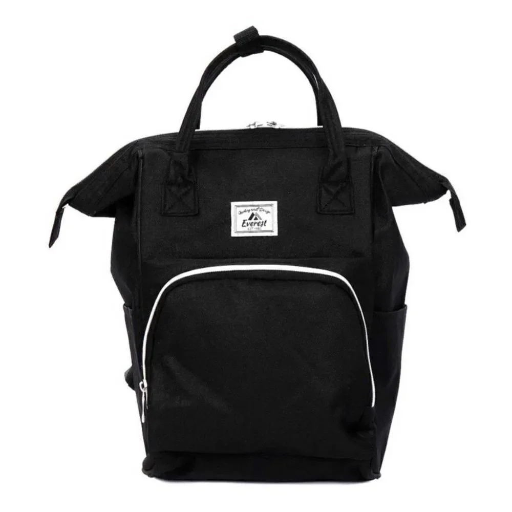 Everest Black Backpack